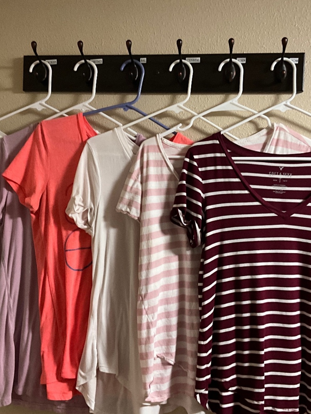 Lot of 6 American Eagle soft and sexy T shirts